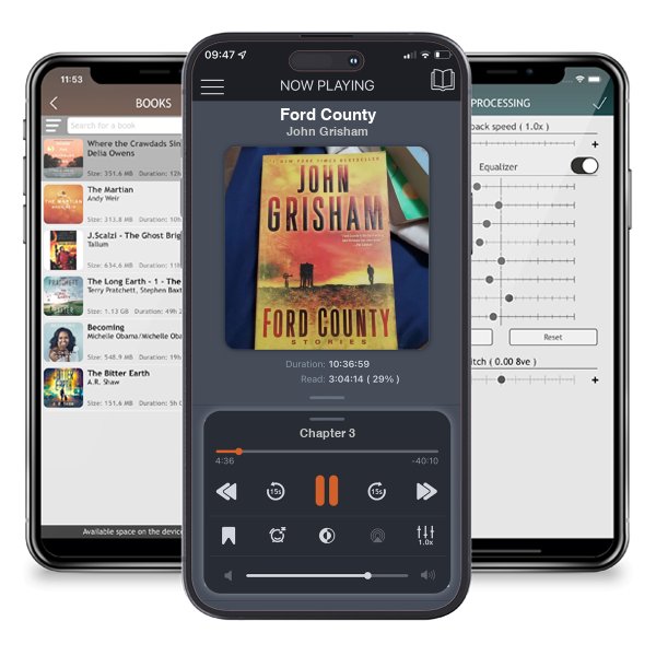 Download fo free audiobook Ford County by John Grisham and listen anywhere on your iOS devices in the ListenBook app.