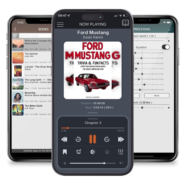 Download fo free audiobook Ford Mustang by Dean Harris and listen anywhere on your iOS devices in the ListenBook app.