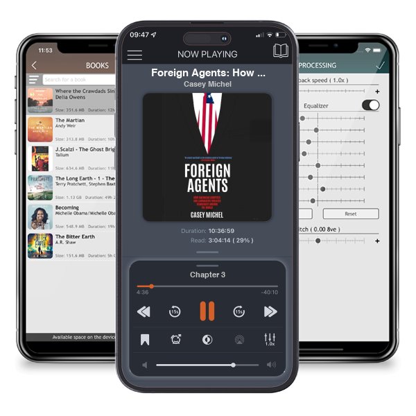 Download fo free audiobook Foreign Agents: How American Lobbyists and Lawmakers Threaten Democracy Around the World by Casey Michel and listen anywhere on your iOS devices in the ListenBook app.