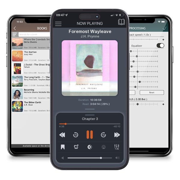 Download fo free audiobook Foremost Wayleave by J.H. Prynne and listen anywhere on your iOS devices in the ListenBook app.