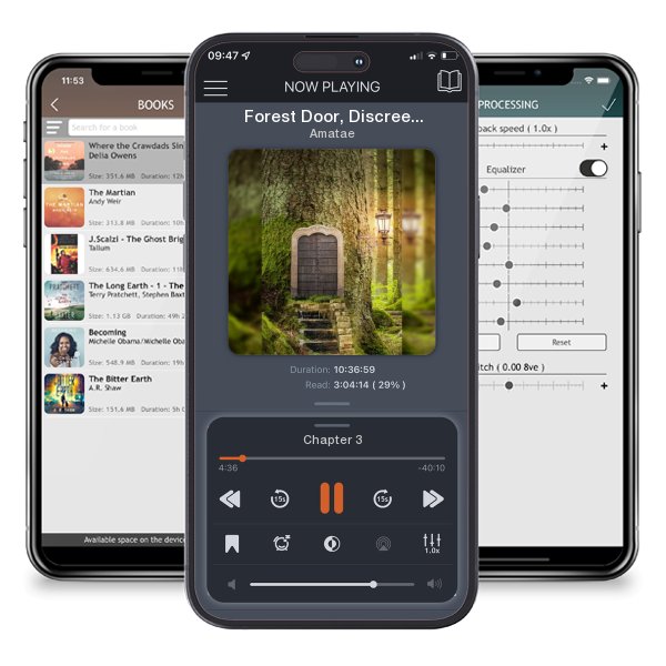 Download fo free audiobook Forest Door, Discreet Internet Password Logbook, Large Print (Large Print / Paperback) by Amatae and listen anywhere on your iOS devices in the ListenBook app.
