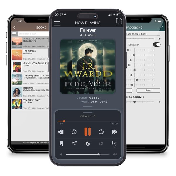 Download fo free audiobook Forever by J. R. Ward and listen anywhere on your iOS devices in the ListenBook app.