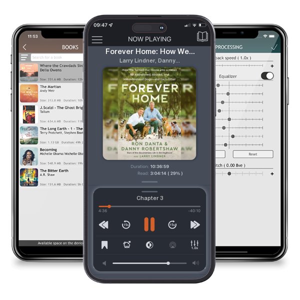Download fo free audiobook Forever Home: How We Turned Our House Into a Haven for... by Larry Lindner, Danny Robertshaw, et al. and listen anywhere on your iOS devices in the ListenBook app.