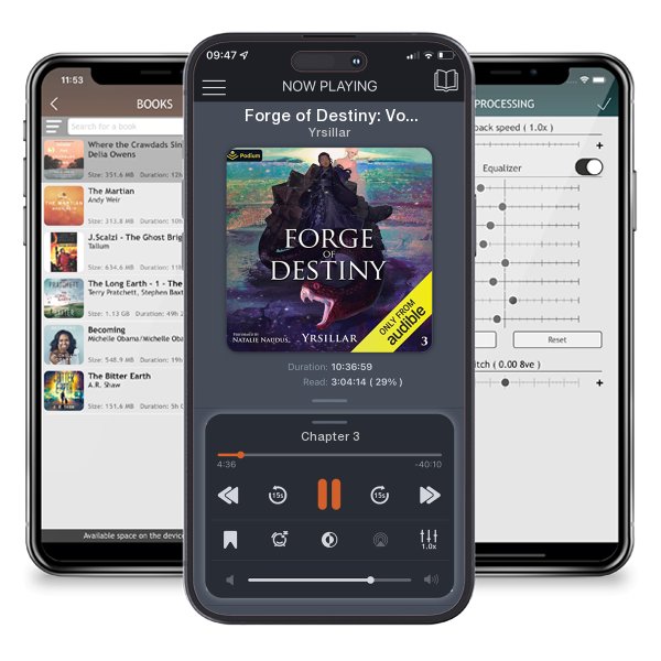 Download fo free audiobook Forge of Destiny: Volume 3 by Yrsillar and listen anywhere on your iOS devices in the ListenBook app.