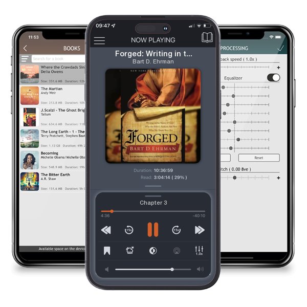 Download fo free audiobook Forged: Writing in the Name of God--Why the Bible's Authors Are Not Who We Think They Are by Bart D. Ehrman and listen anywhere on your iOS devices in the ListenBook app.