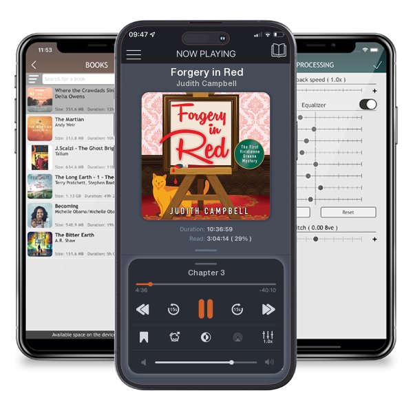 Download fo free audiobook Forgery in Red by Judith Campbell and listen anywhere on your iOS devices in the ListenBook app.