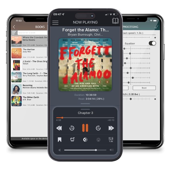 Download fo free audiobook Forget the Alamo: The Rise and Fall of an American Myth by Bryan Burrough, Chris Tomlinson,  et al. and listen anywhere on your iOS devices in the ListenBook app.