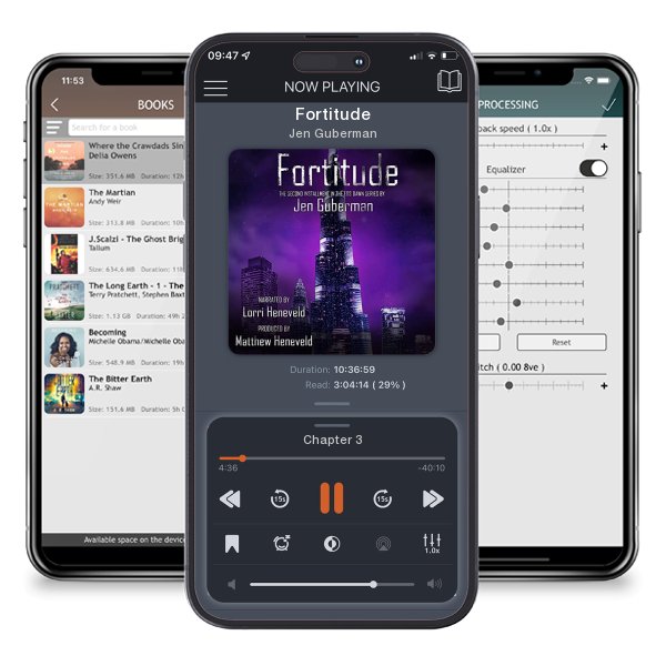 Download fo free audiobook Fortitude by Jen Guberman and listen anywhere on your iOS devices in the ListenBook app.
