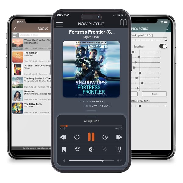 Download fo free audiobook Fortress Frontier (Shadow Ops, #2) by Myke Cole and listen anywhere on your iOS devices in the ListenBook app.