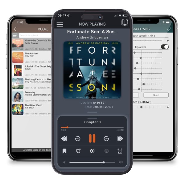 Download fo free audiobook Fortunate Son: A Suspenseful Psychological Thriller by Andrew Bridgeman and listen anywhere on your iOS devices in the ListenBook app.