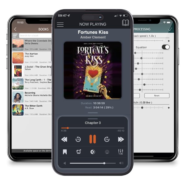 Download fo free audiobook Fortunes Kiss by Amber Clement and listen anywhere on your iOS devices in the ListenBook app.