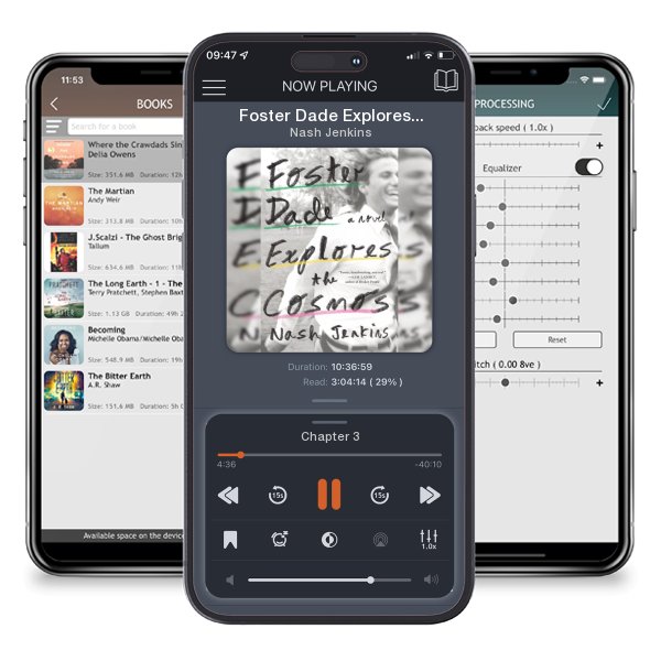 Download fo free audiobook Foster Dade Explores the Cosmos by Nash Jenkins and listen anywhere on your iOS devices in the ListenBook app.