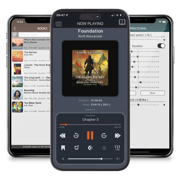 Download fo free audiobook Foundation by Kirill Klevanski and listen anywhere on your iOS devices in the ListenBook app.