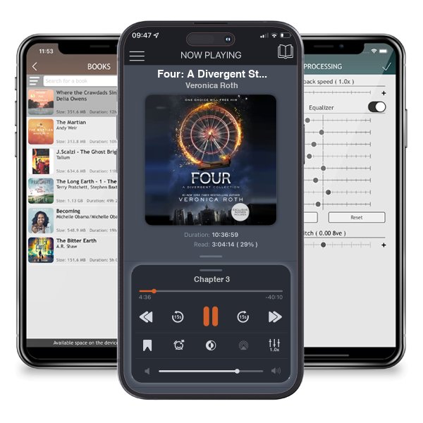 Download fo free audiobook Four: A Divergent Story Collection (Divergent, #0.1-0.4) by Veronica Roth and listen anywhere on your iOS devices in the ListenBook app.