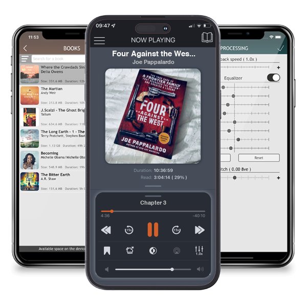 Download fo free audiobook Four Against the West by Joe Pappalardo and listen anywhere on your iOS devices in the ListenBook app.