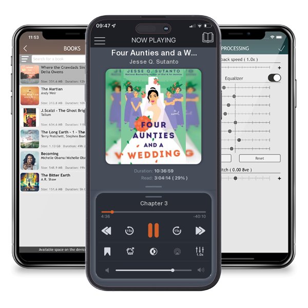 Download fo free audiobook Four Aunties and a Wedding by Jesse Q. Sutanto and listen anywhere on your iOS devices in the ListenBook app.