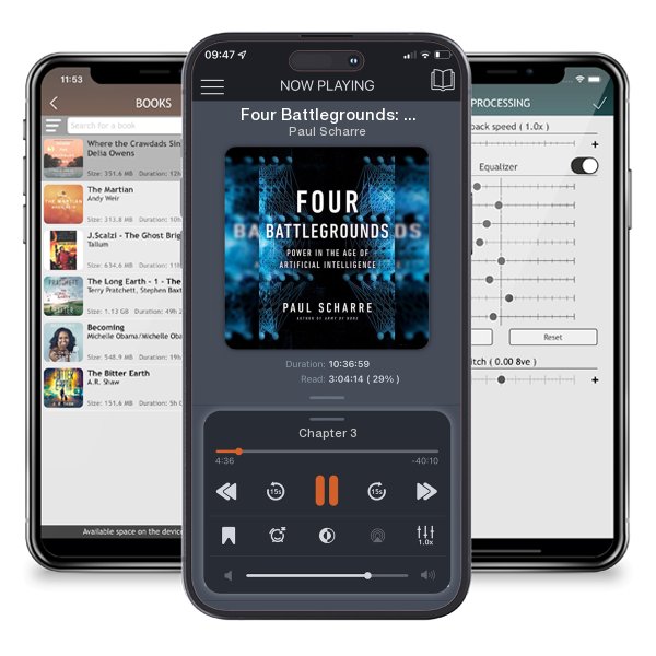 Download fo free audiobook Four Battlegrounds: Power in the Age of Artificial Intelligence by Paul Scharre and listen anywhere on your iOS devices in the ListenBook app.