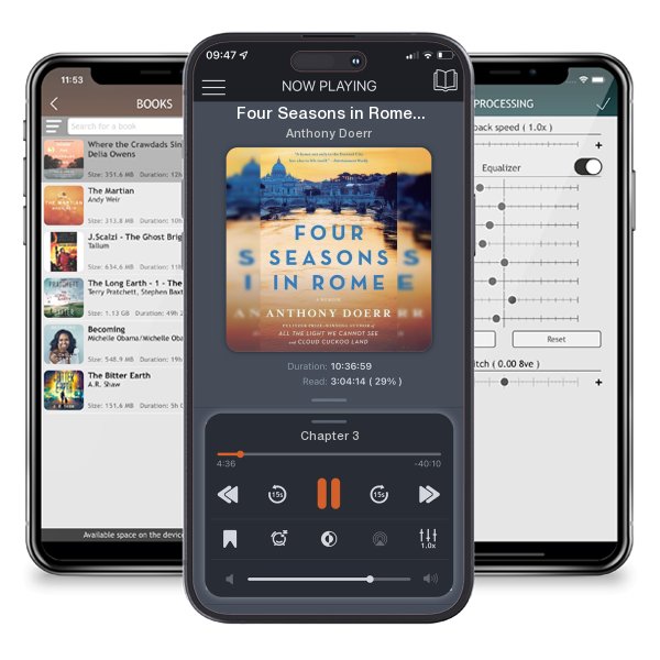 Download fo free audiobook Four Seasons in Rome: On Twins, Insomnia, and the Biggest... by Anthony Doerr and listen anywhere on your iOS devices in the ListenBook app.