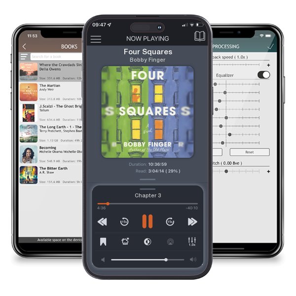 Download fo free audiobook Four Squares by Bobby Finger and listen anywhere on your iOS devices in the ListenBook app.