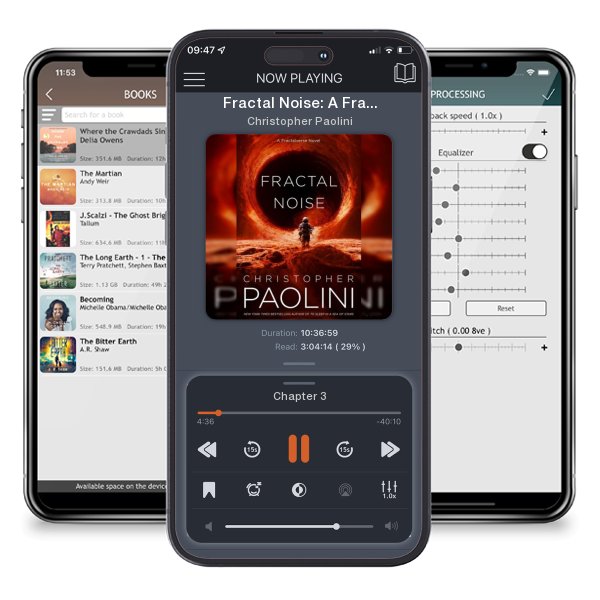 Download fo free audiobook Fractal Noise: A Fractalverse Novel by Christopher Paolini and listen anywhere on your iOS devices in the ListenBook app.