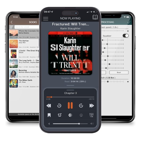 Download fo free audiobook Fractured: Will Trent by Karin Slaughter and listen anywhere on your iOS devices in the ListenBook app.