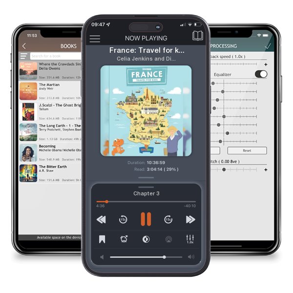 Download fo free audiobook France: Travel for kids: The fun way to discover France by Celia Jenkins and Dinobibi Publishing and listen anywhere on your iOS devices in the ListenBook app.