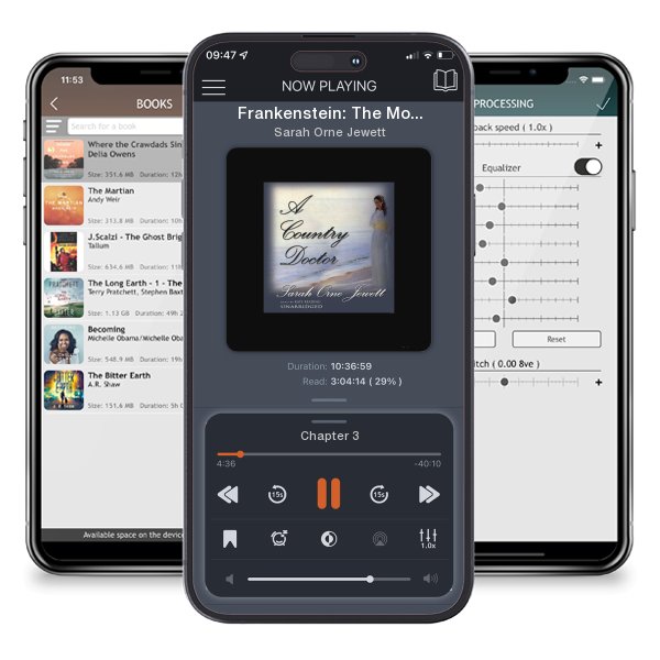 Download fo free audiobook Frankenstein: The Modern Prometheus by Sarah Orne Jewett and listen anywhere on your iOS devices in the ListenBook app.