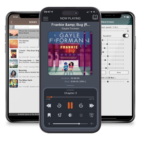 Download fo free audiobook Frankie & Bug (Reprint) by Gayle Forman and listen anywhere on your iOS devices in the ListenBook app.