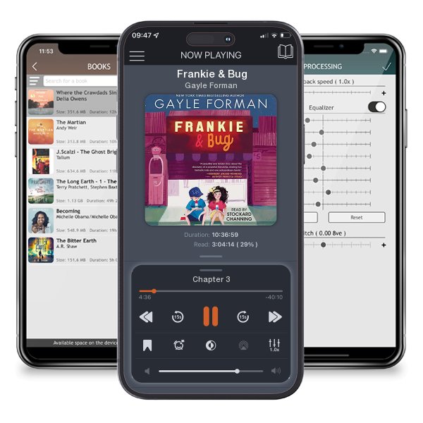 Download fo free audiobook Frankie & Bug by Gayle Forman and listen anywhere on your iOS devices in the ListenBook app.