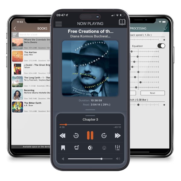 Download fo free audiobook Free Creations of the Human Mind: The Worlds of Albert Einstein by Diana Kormos Buchwald and listen anywhere on your iOS devices in the ListenBook app.