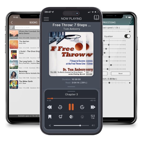 Download fo free audiobook Free Throw: 7 Steps to Success at the Free Throw Line by Tom Amberry and listen anywhere on your iOS devices in the ListenBook app.