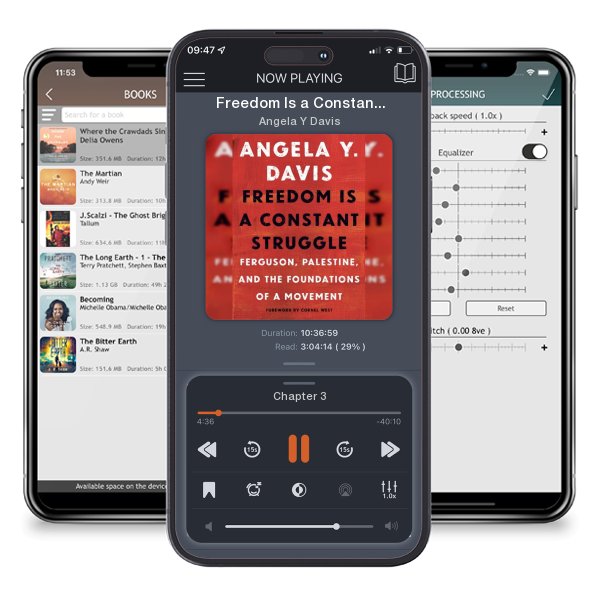 Download fo free audiobook Freedom Is a Constant Struggle: Ferguson, Palestine, and the... by Angela Y Davis and listen anywhere on your iOS devices in the ListenBook app.