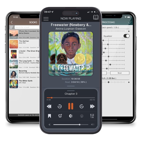 Download fo free audiobook Freewater (Newbery & Coretta Scott King Award Winner) by Amina Luqman-Dawson and listen anywhere on your iOS devices in the ListenBook app.