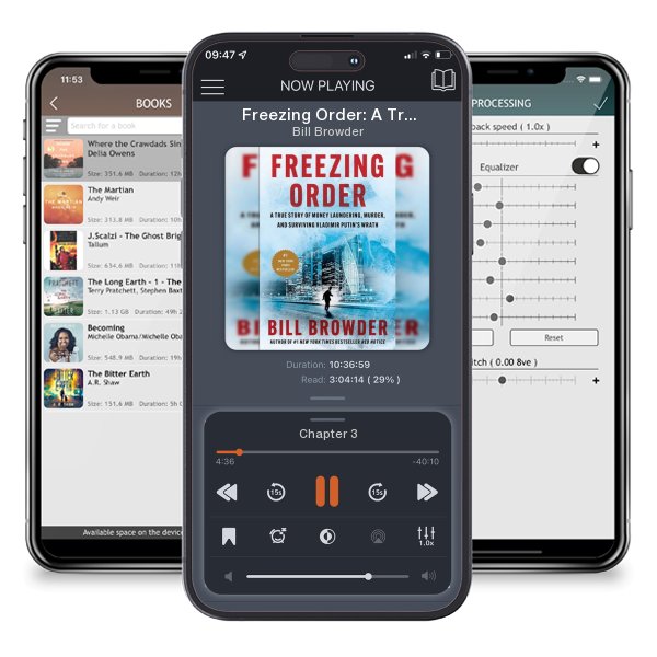 Download fo free audiobook Freezing Order: A True Story of Money Laundering, Murder, and... by Bill Browder and listen anywhere on your iOS devices in the ListenBook app.