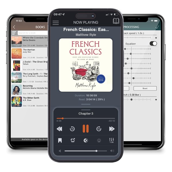 Download fo free audiobook French Classics: Easy and Elevated Dishes to Cook at Home by Matthew Ryle and listen anywhere on your iOS devices in the ListenBook app.
