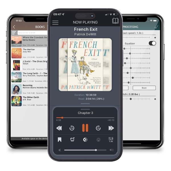Download fo free audiobook French Exit by Patrick DeWitt and listen anywhere on your iOS devices in the ListenBook app.