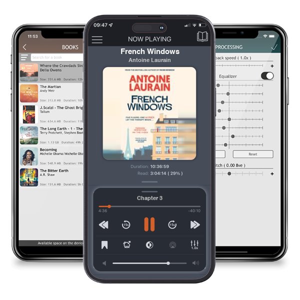 Download fo free audiobook French Windows by Antoine Laurain and listen anywhere on your iOS devices in the ListenBook app.