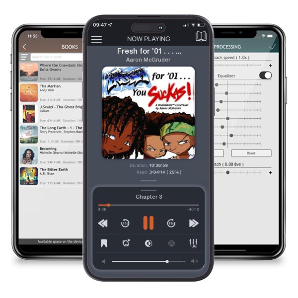 Download fo free audiobook Fresh for '01 . . . You Suckas (Boondocks) by Aaron McGruder and listen anywhere on your iOS devices in the ListenBook app.