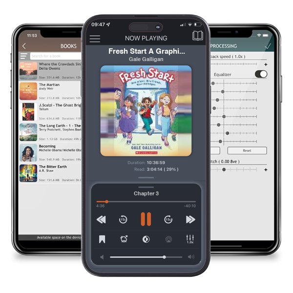 Download fo free audiobook Fresh Start A Graphic Novel by Gale Galligan and listen anywhere on your iOS devices in the ListenBook app.