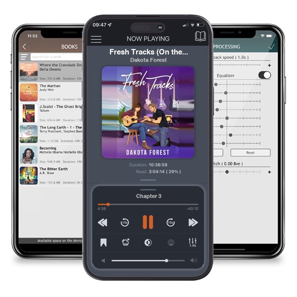 Download fo free audiobook Fresh Tracks (On the Slopes #3) by Dakota Forest and listen anywhere on your iOS devices in the ListenBook app.