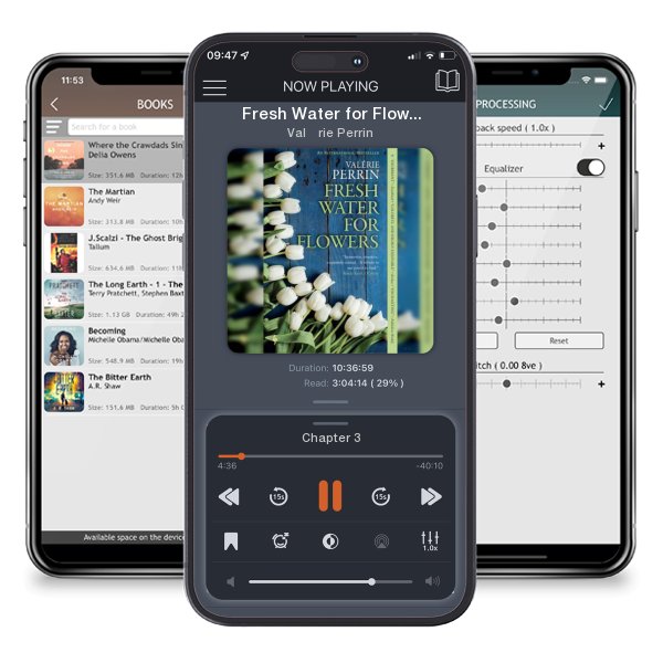 Download fo free audiobook Fresh Water for Flowers by Valérie Perrin and listen anywhere on your iOS devices in the ListenBook app.