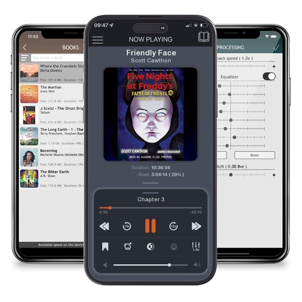 Download fo free audiobook Friendly Face by Scott Cawthon and listen anywhere on your iOS devices in the ListenBook app.