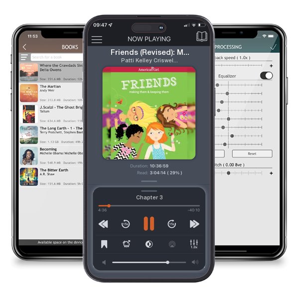 Download fo free audiobook Friends (Revised): Making Them & Keeping Them (American Girl® Wellbeing) by Patti Kelley Criswell and listen anywhere on your iOS devices in the ListenBook app.