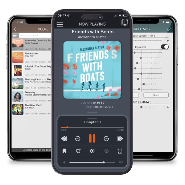 Download fo free audiobook Friends with Boats by Alexandra Slater and listen anywhere on your iOS devices in the ListenBook app.