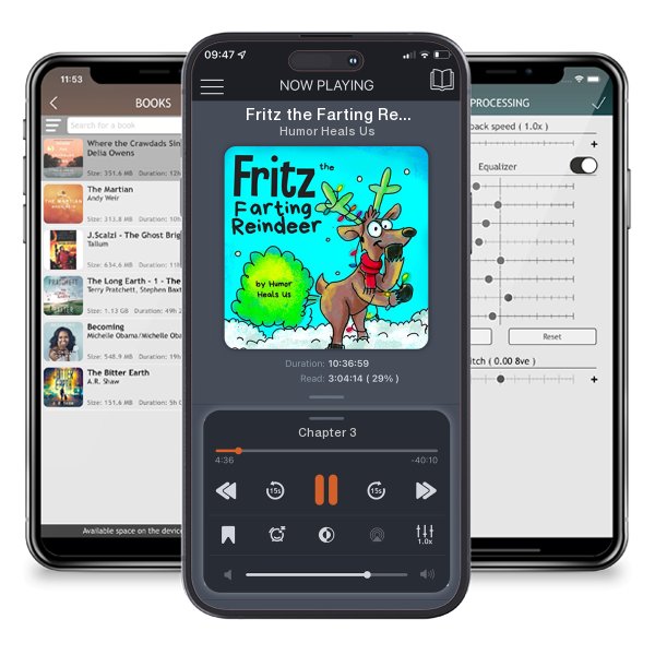 Download fo free audiobook Fritz the Farting Reindeer by Humor Heals Us and listen anywhere on your iOS devices in the ListenBook app.