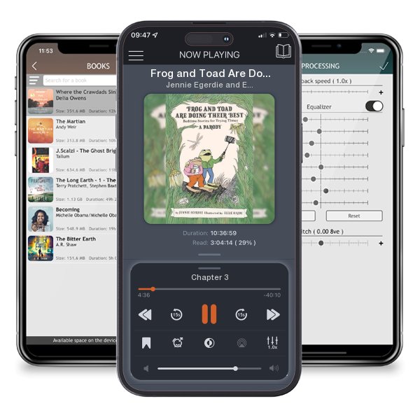 Download fo free audiobook Frog and Toad Are Doing Their Best [A Parody]: Bedtime... by Jennie Egerdie and Ellie Hajdu and listen anywhere on your iOS devices in the ListenBook app.