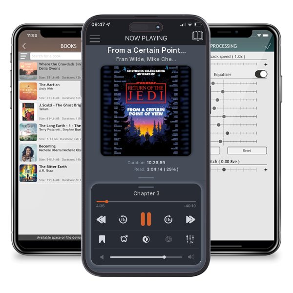 Download fo free audiobook From a Certain Point of View: Return of the Jedi (Star Wars) by Fran Wilde, Mike Chen, et al. and listen anywhere on your iOS devices in the ListenBook app.