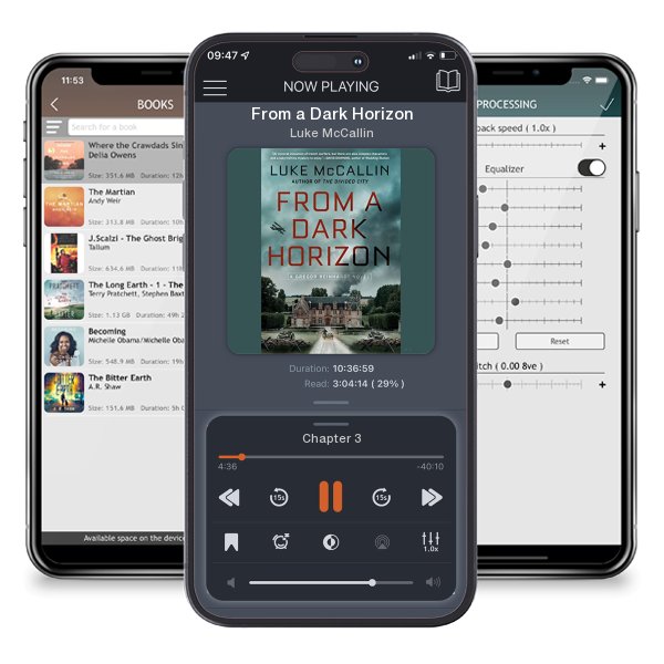 Download fo free audiobook From a Dark Horizon by Luke McCallin and listen anywhere on your iOS devices in the ListenBook app.