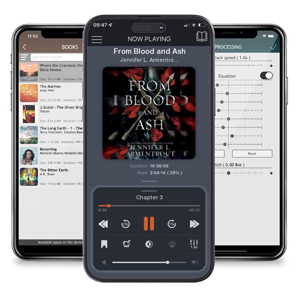 Download fo free audiobook From Blood and Ash by Jennifer L. Armentrout and listen anywhere on your iOS devices in the ListenBook app.