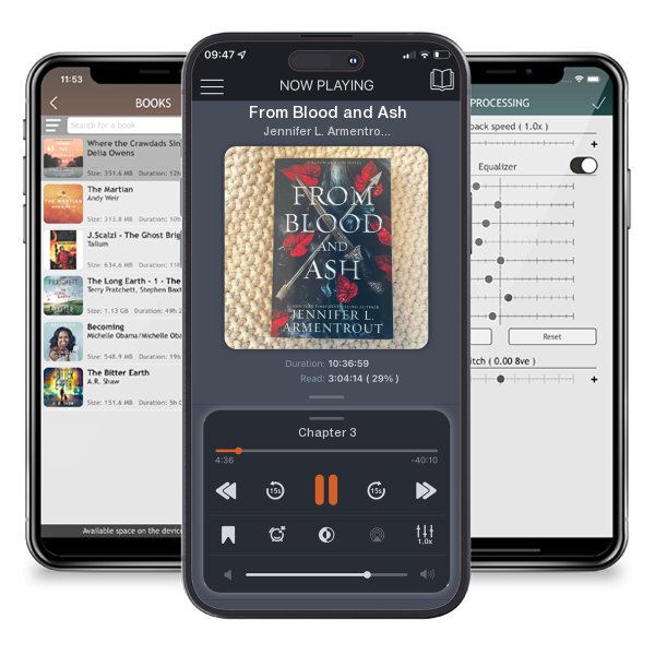 Download fo free audiobook From Blood and Ash by Jennifer L. Armentrout and listen anywhere on your iOS devices in the ListenBook app.